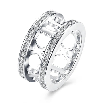 Anillo Monarca Plata de Ley 925